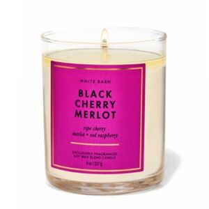 NIB Bath & Body Works Black Cherry Merlot Single Wick Candle